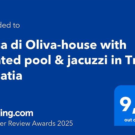 Vila Casa Di Oliva-House With Heated Pool & Jacuzzi In Trilj, Croatia Exteriér fotografie