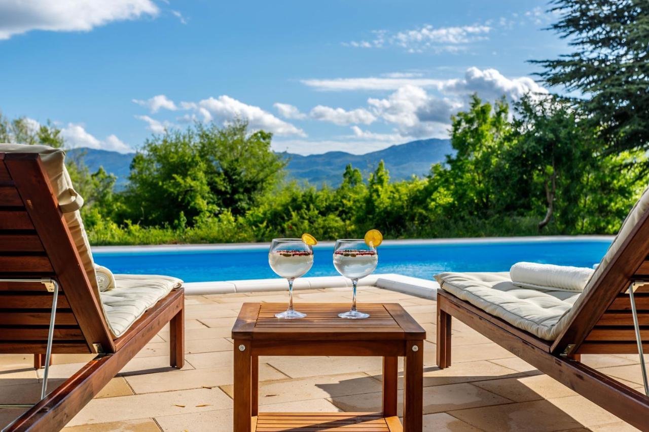 Vila Casa Di Oliva-House With Heated Pool & Jacuzzi In Trilj, Croatia Exteriér fotografie